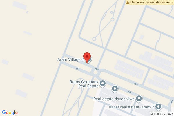 Map Spacious Family Home in Aram Village 2