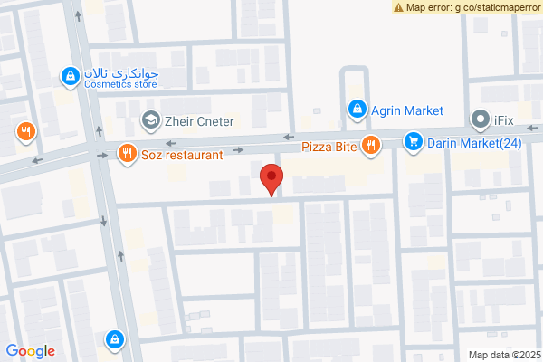 نەخشە بینای بازرگانی گەورە لە هەولێر