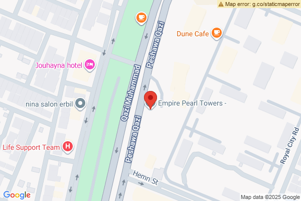 Map Modern Apartment in Empire Pearl Towers