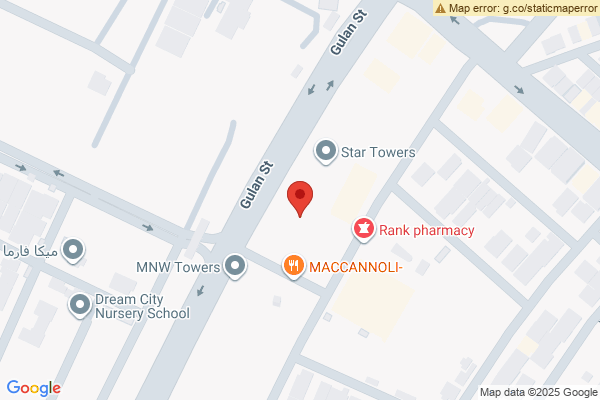 Map Modern 1 Bedroom Apartment in Prime Location