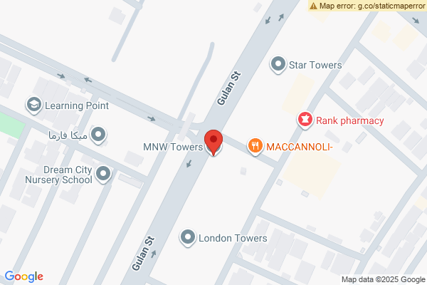 Map Modern Apartment with 2 Bedrooms