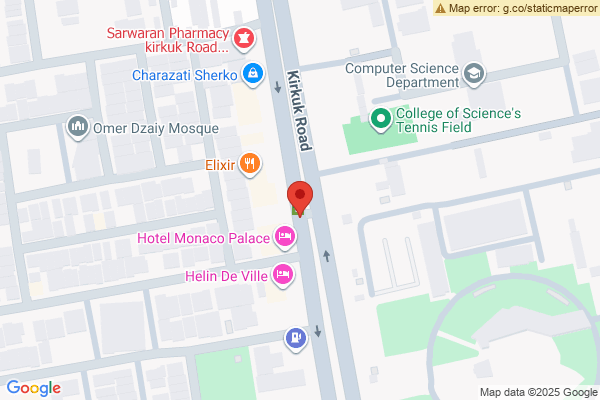 نەخشە پارچە زەوییەکی بازرگانی گەورە بۆ فرۆشتن