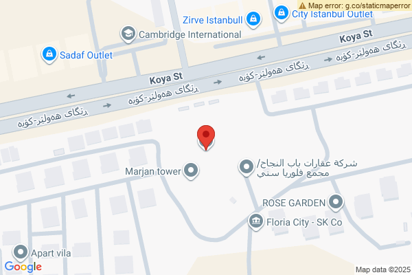 الخريطة شقة متوفرة للبیع في مرجان تاور ، فلوريا ستي