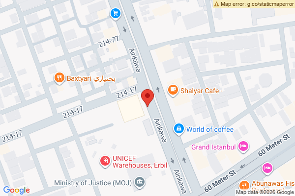 Map Cozy Apartment in Bakhtyary Twin Towers