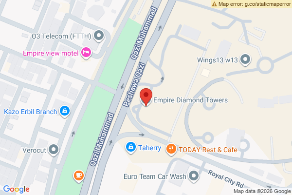 نەخشە شوقەیەکی مۆدێرن بە دیمەنێکی جوانەوە