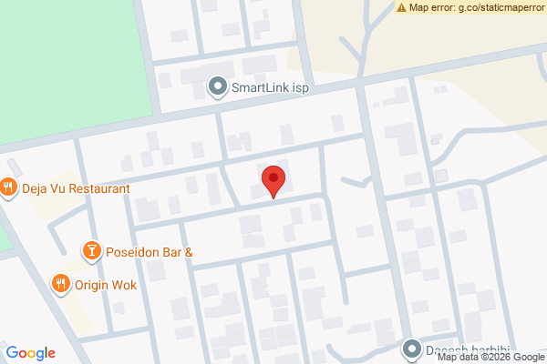 Map Comfortable Family Home in Ankawa