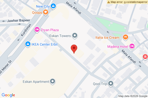 نەخشە شوقەیەکی ئارام لە تاوەرەکانی ئیسکان