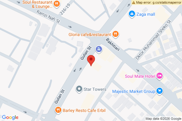 Map Modern Apartment in Cavalli Tower