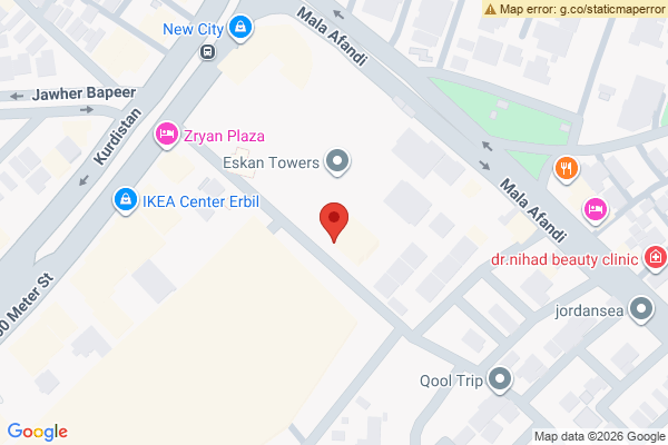 نەخشە شوقەی ڕاخراو لە ئیسکان تاوەر