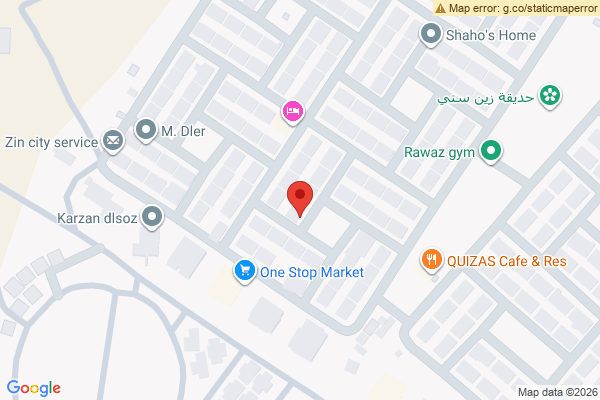 Map House for sale in Zain City Complex