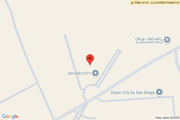 Map DYARI CITY 200m