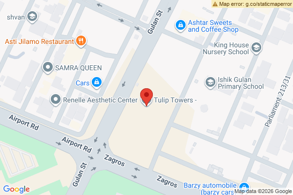 نەخشە شوقەیەکی ئارام و مۆدێرن لە تولیپ تاوەرز