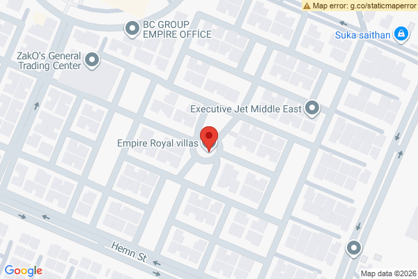 نەخشە ڤێلا بۆ کرێ لە ئێمپایەر رۆیال ڤێلا