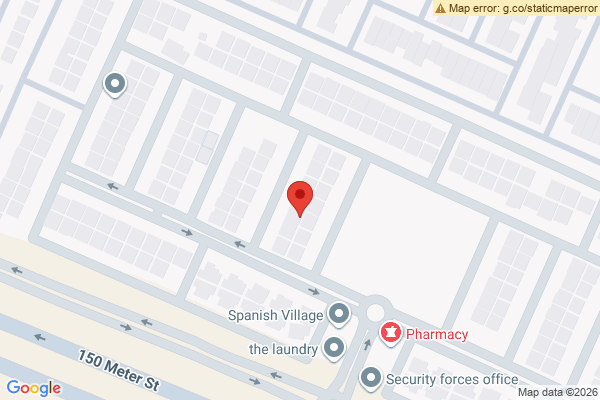 Map Modern Villa with Four Bedrooms