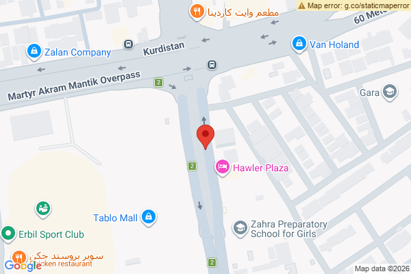 الخريطة عقار تجاري في موقع متميز