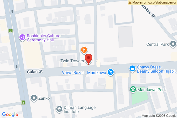 Map Residential Apartment in Lalav Twin Towers