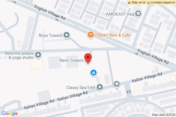 Map Modern 1 Bedroom Apartment in Rami Towers