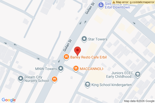 Map Modern 2 Bedroom Apartment