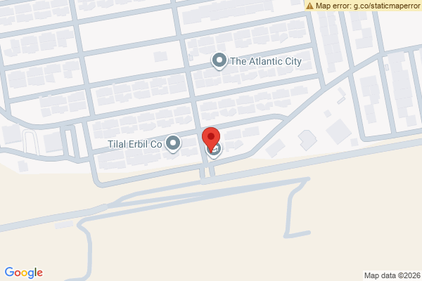 Map Spacious House in Erbil, Atlantic City