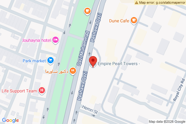 الخريطة شقق للایجار فی امبایر بیرل