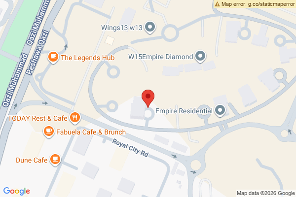 Map Modern Apartment in Erbil Empire Wings