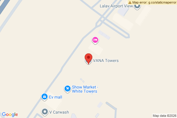 نەخشە شوقەیەکی مۆدێرن دوو ژووری نوستن لە فانا تاوەر