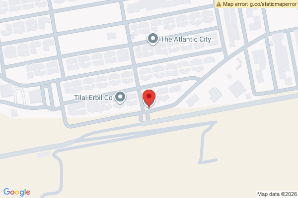 Map Spacious Home in Erbil, Atlantic City