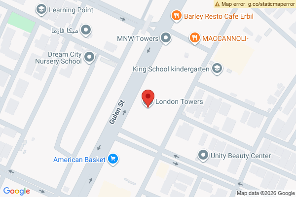 Map Cozy Apartment in London Towers
