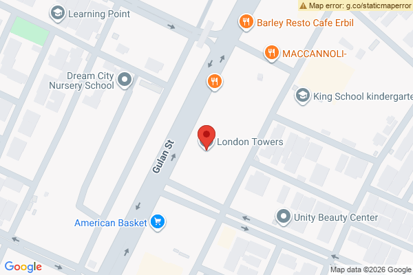 Map Elegant 3-Bedroom Apartment in London tower