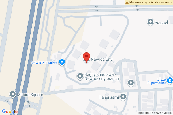 Map Spacious 3 Bedroom Apartment in Nawroz City