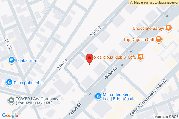 Map Modern Apartment with 4 Bedrooms