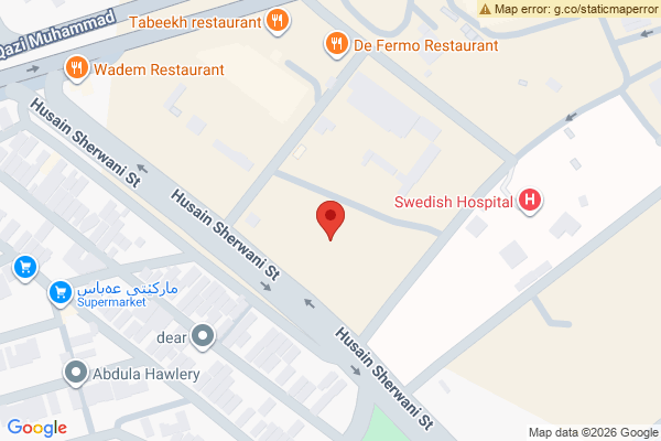 Map Modern Apartment in Siraj Towers