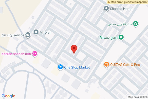 Map Modern Apartment in Erbil