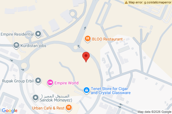 Map Office space available for rent in Empire Business Tower project