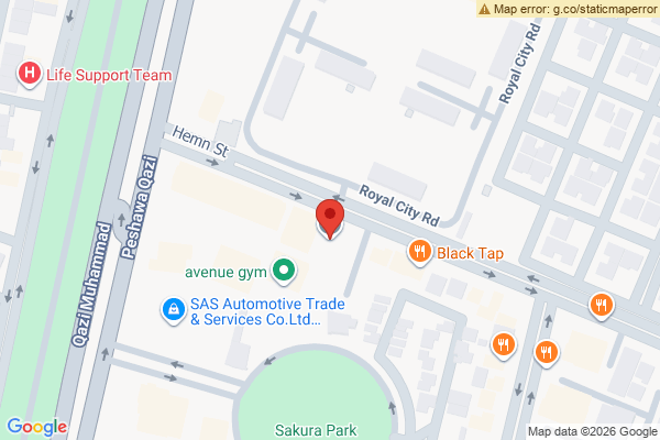 Map Modern 3BR Apartment in Central Location