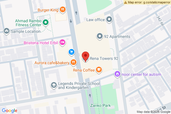 Map Modern Apartment in Rena Towers