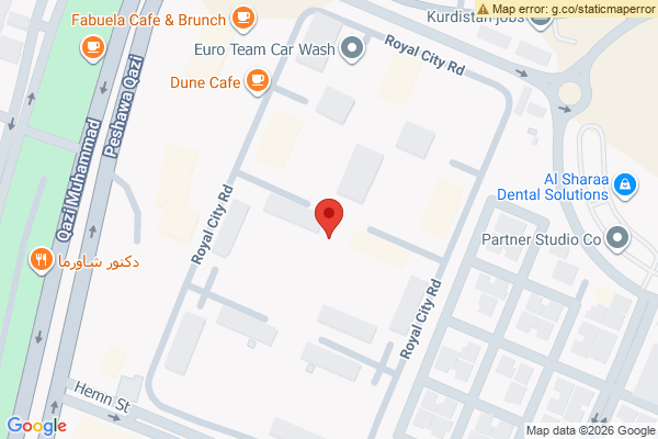 Map Elegant 3-Bedroom Apartment in Erbil