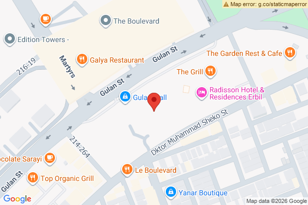 نەخشە ئۆفیس بۆ کرێ لە گوڵان تاوەر