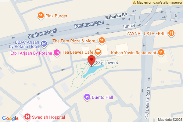 Map Cosy Apartment in Sky Towers