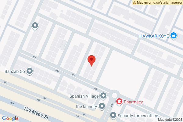 Map Spacious house in Spanish Village 2