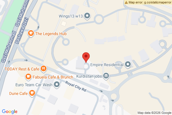 Map Furnished Studio Apartment in Empire Wings