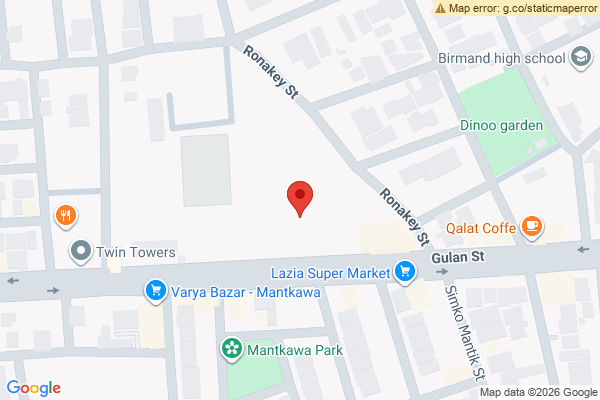 Map 2 Bedroom Apartment in Erbil