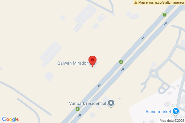 Map Spacious 3-Bedroom Apartment in Qaiwan Mirador