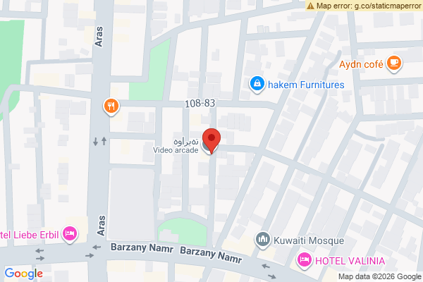 الخريطة مبنى تجاري واسع في تيراوة