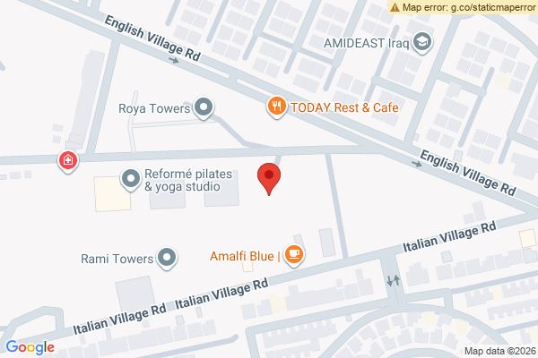 Map Modern Studio Apartment in Rami Towers