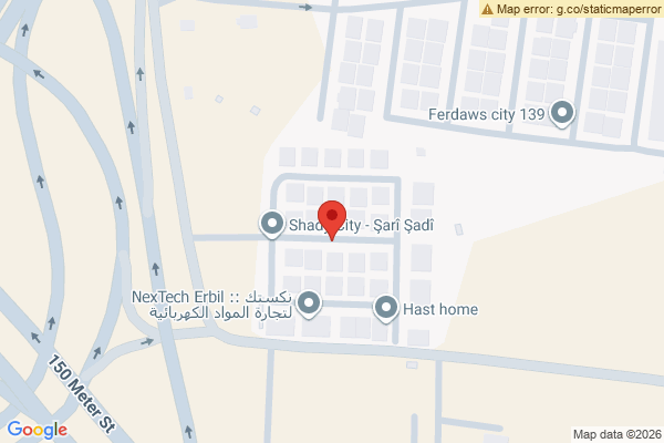 الخريطة منزل واسع في شادي ستي