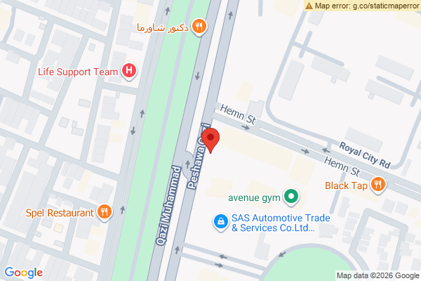 Map Modern Two Bedroom Apartment in Erbil