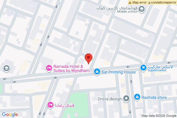 Map Modern 4-Bedroom House in Erbil