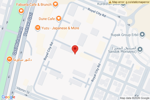 Map Spacious 3-Bedroom Apartment in Erbil