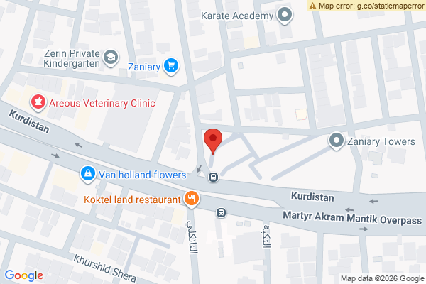 Map 1-Bedroom Apartment Erbil One Tower